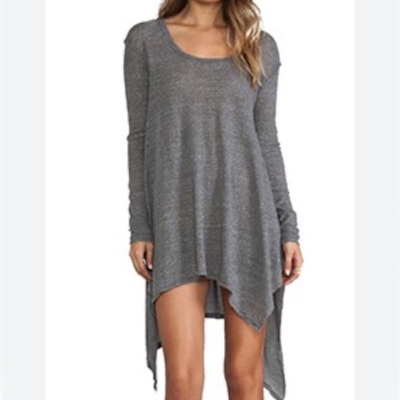 Free People Drippy Wonder Woman Tunic in Gray - Picture 1 of 11